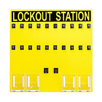 Panduit Corp - PSL-20SA - SIGN ID/RATINGS 23"X23" BLK/YLLW