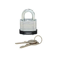 Panduit Corp - PSL-6BL - LAMIN STEEL PADLOCK BLACK BUMP