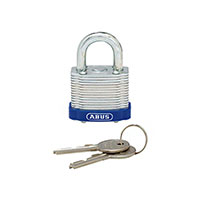 Panduit Corp - PSL-6BU - LAMIN STEEL PADLOCK BLUE BUMPE