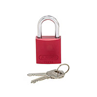Panduit Corp - PSL-7 - ALUMINUM BODY PADLOCK RED