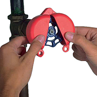 Panduit Corp - PSL-V2A - LOCKOUT GATE VALVE RED 1.0X2.5"