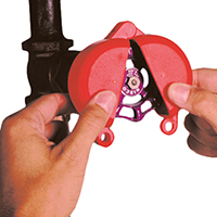 Panduit Corp - PSL-V6A - GATE VALVE LOCKOUT DEVICE 2.5-6.