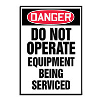 Panduit Corp - PVMS0503D3120 - LABEL 5"X3.5" RED/BLACK/WHITE