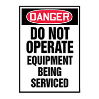 Panduit Corp - PVMS0705D3120 - LABEL 7"X5" RED/BLACK/WHITE