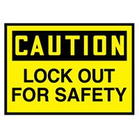 Panduit Corp - PVS0305C3622 - LABEL 5"X3.5" BLACK/YELLOW 5/PK