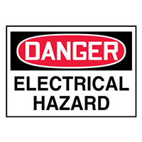 Panduit Corp - PVS0305D7149 - LABEL 5"X3.5" RED/BLACK/WHT 5/PK