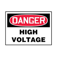 Panduit Corp - PVS0507D7151 - LABEL 7"X5" RED/BLACK/WHITE 5/PK