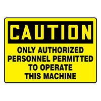 Panduit Corp - PVS0710C7178 - SIGN 10"X7" BLACK/YELLOW