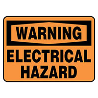 Panduit Corp - PVS0710W7138 - SIGN 10"X7" BLACK/ORANGE