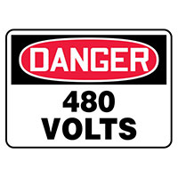 Panduit Corp - PVS1014D7130 - SIGN ELECTRL WARN 14"X10" R/BK/W