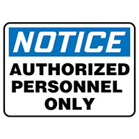 Panduit Corp - PVS1014N7008 - SIGN 14"X10" BLACK/BLUE/WHITE