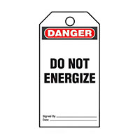 Panduit Corp - PVT-148-Q - TAG ID RATINGS 5.75"X3" BK/RD/WT