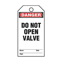 Panduit Corp - PVT-150R - TAG ID RATINGS 5.75"X3" BK/RD/WT