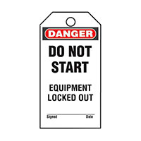 Panduit Corp - PVT-156-Q - TAG ID RATINGS 5.75"X3" BK/RD/WT