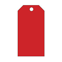 Panduit Corp - PVT-179-Q - TAG ID RATINGS 5.75"X3" RED