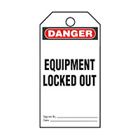 Panduit Corp - PVT-96-Q - TAG ELECTRL WARN 5.75"X3" 25PC