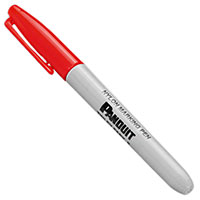 Panduit Corp - PX-2 - PEN MARKING BROAD TIP RED
