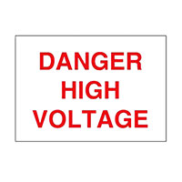 Panduit Corp - PVS0509B364Y - SIGN ELECTRL WARN 9"X5" RED/WHT