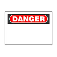 Panduit Corp - SEZ-1DLL - SIGN ELECTRL WARN 11"X8.5" BK/RD