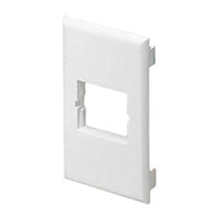 Panduit Corp - T70B1AW - FACEPLATE SNAP ON VERT 1INSERT