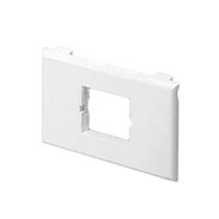 Panduit Corp - T70BH1AW - FACEPLATE SNAP ON HORIZ 1INSERT
