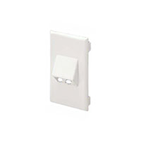 Panduit Corp - T70FV2EI - FACEPLATE SNAP ON VERT IVORY