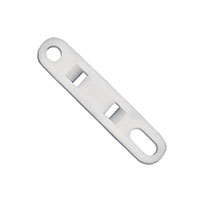 Panduit Corp - TP4H-D - CABLE TIE PLATE 1/4" SCREW