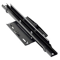 Panduit Corp - WG2PRB24BL - 2 POST RACK BRACKET 24 BLACK
