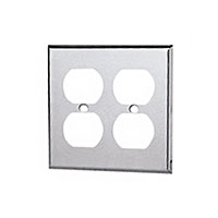 Panduit Corp - WPS-202 - FACEPLATE 2GANG SS DUPLEX