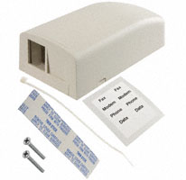 Panduit Corp - NK2BXIW-A - MOD BOX SMD 2PORT WHITE