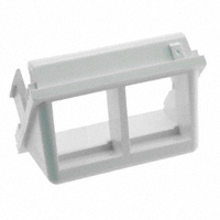 Panduit Corp - NKHS2IW-X - MOD INSERT 1/2SIZE 2PORT WHITE