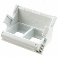 Panduit Corp - NKHS2WH-X - MOD INSERT 1/2SIZE 2PORT WHITE