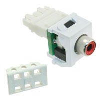 Panduit Corp - NKRPMRWH - INSERT RCA JACK TO IDC CONN
