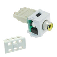 Panduit Corp - NKRPMYWH - INSERT RCA JACK TO IDC CONN