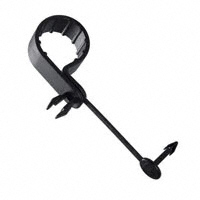 Panduit Corp - PC087-H25D-D120 - CBL CLAMP P-TYPE BLACK PUSH IN