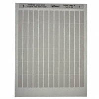 Panduit Corp - PLL-33-PO-5 - LABEL LSR POLYFN WHT .50X1.5"