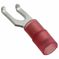 Panduit Corp - PN18-8FF-C - CONN SPADE TERM 18-22AWG #8 RED