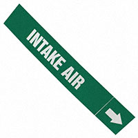 Panduit Corp - PPMA43WGD - LABEL 12"X2.5" WHITE/GREEN