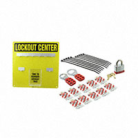 Panduit Corp - PSL-1009 - 6-PADLOCK ALUM BOARD KIT, 14X14
