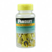Panduit Corp - PV10-8FX-L - CONN SPADE TERM 10-12AWG #8 YEL