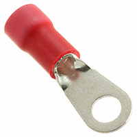 Panduit Corp - PV8-14R-QY - CONN RING FLAT 8AWG #1/4 CRIMP