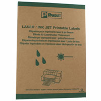 Panduit Corp - S100X225YAJ - LASER/INKJET SELF-LAM 32/SHEET