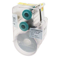 Panduit Corp - T050X000VPC-BK - TAPE VINYL .50"X25' BLACK/WHITE