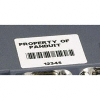 Panduit Corp - TC-19Y - LABEL POLY .65X.2" WHT 750/RL