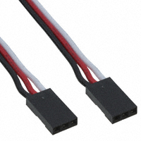 Parallax Inc. - 800-00060 - 3-WIRE EXT.,22AWG,F/F,6""