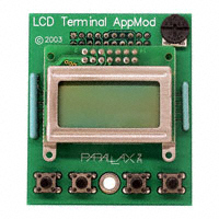 Parallax Inc. - 29121 - MODULE APP: LCD TERMINAL 2X8