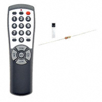 Parallax Inc. - 29122 - IR REMOTE KIT W/DETECTOR