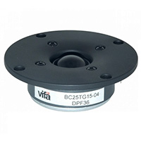 Peerless by Tymphany - BC25TG15-04 - TWEETER 4OHM 50W TOP PORT 89.8DB