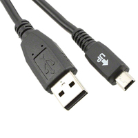 Phihong USA - IPUSB1CS - CABLE USB A TO MINI-B 1.5M