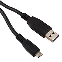 Phihong USA - IPUSB1M5LD-R - CABLE USB A TO MICRO-B LD